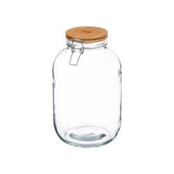 FRASCO HERMETICO TAMPA BAMBU 4L