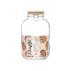 TARRO HERMETICO TAPA BAMBU 4L