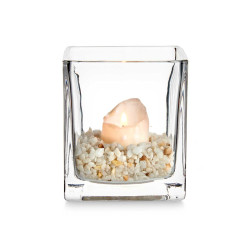 PORTAVELAS CRISTAL 10X10