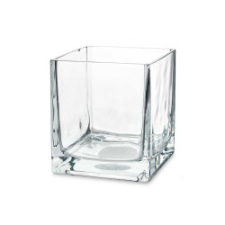 GLASS CANDLE HOLDER 15X15