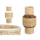 PORTAVELA FORMA GRD VIDRIO RATTAN
