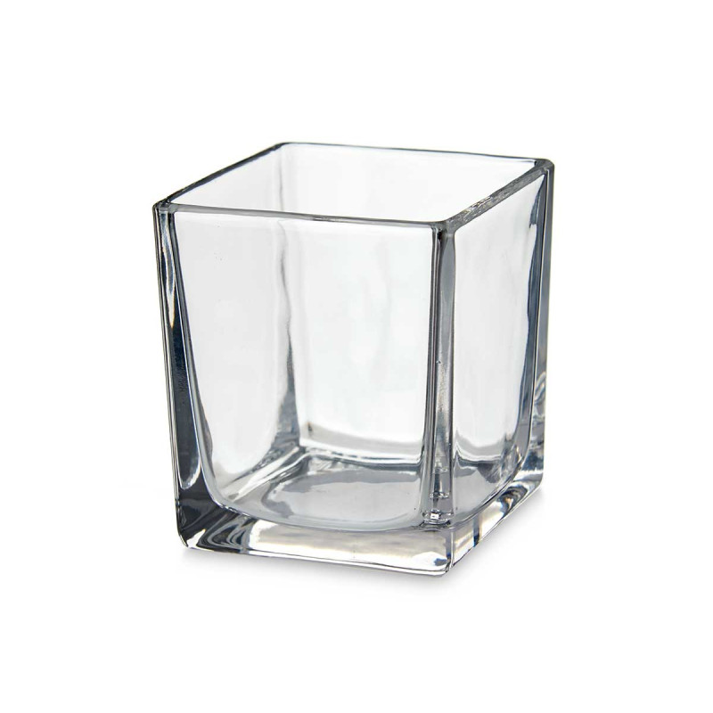 PORTE BOUGIES VERRE 8X8