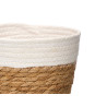 CONJ 3 CESTOS REDONDOS 19CM ALTO BRANCO