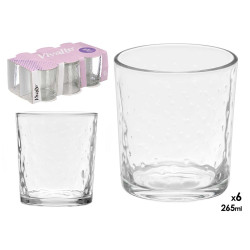 SET 6 BICCHIERI 265ML PUNTI NILO