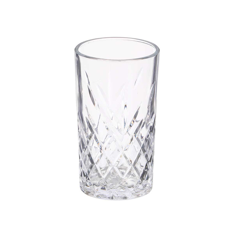 380ML TRANSPARENT DIE-CUT GLASS