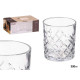 BICCHIERE TRAFORATO 350ML TRASPARENTE