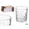 VERRE DÉCOUPÉ 350ML TRANSPARENT