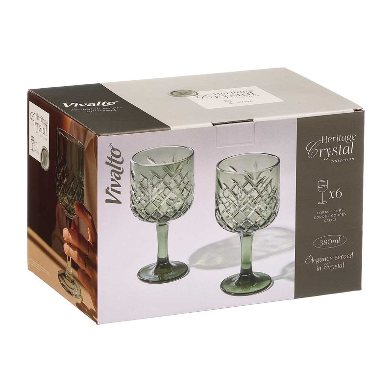 COUPE DÉCOUPÉE 380ML VERT