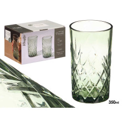 VASO TROQUELADO 380ML VERDE