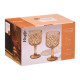 COPA TROQUELADA 380ML AMBAR