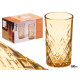 VASO TROQUELADO 380ML AMBAR