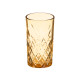 VASO TROQUELADO 380ML AMBAR