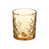 VERRE DÉCOUPÉ 350ML AMBRE