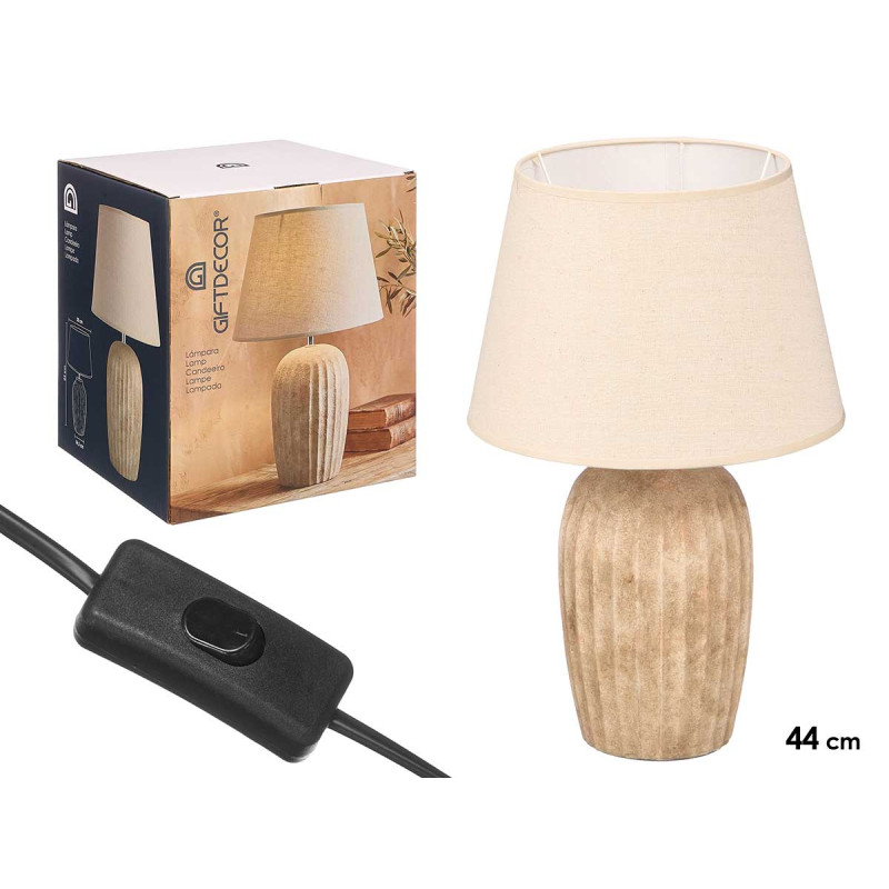 LAMPADA VINTAGE RIGHE VERTICALI 44 CM