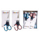 FORBICI MEDIE NORMALI 18 CM ASS 4