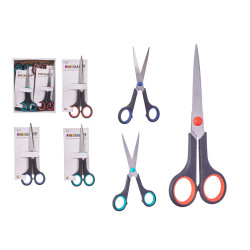 MEDIUM SIZE SCISSORS 17CM ASSORT 4