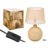 LAMPADA RISCAS TERRA 52CM