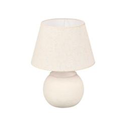 LAMPARA RAYAS BLANCA 39CM