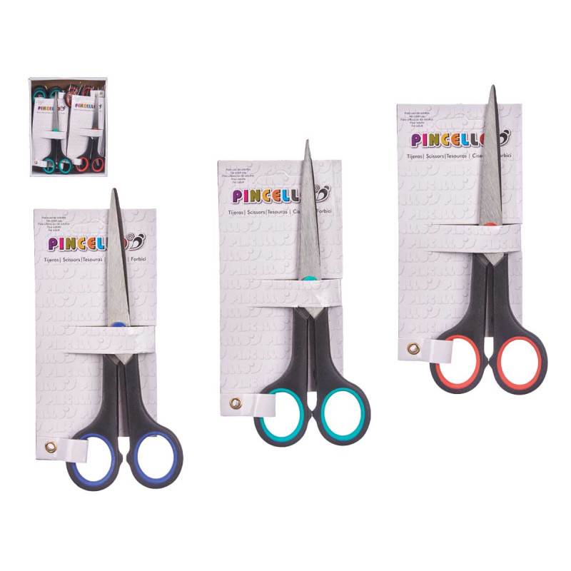 FORBICI MEDIE NORMALI 17 CM ASS 4