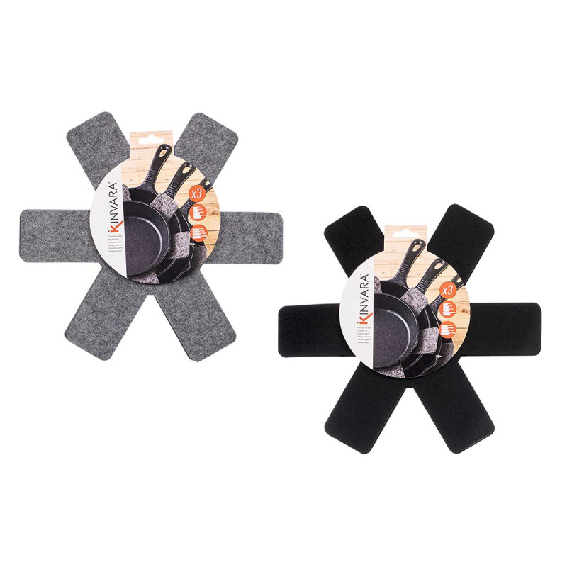 SET 3 COPERCHI PADELLE 2 PEZZI