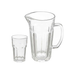 SET 5 PCS WATER JUG AND GLASSES  