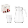 SET 5 PCS CARAFE ET VERRES À SODA