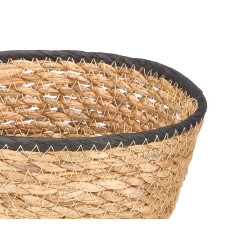 PANIER ROND NOIR DE 20 CM 