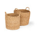 SET 2 CESTOS CILINDRICOS ASAS 32CM DIAM