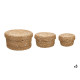 SET 3 CESTI TAPPO ROTONDO 