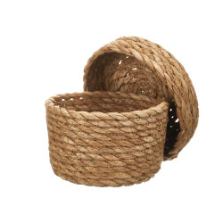 SET 3 BASKETS ROUND LID