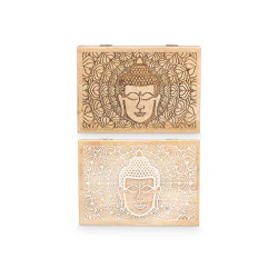 SCATOLA RETT GRD BUDDHA ASS 2 COLORI 