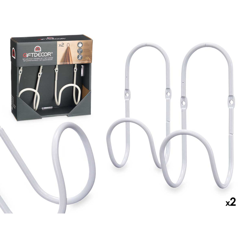 SET 2 APPENDINI CERCHIO BIANCO