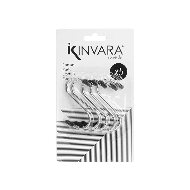 SET 3 SMALL METAL HOOKS 