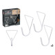 SET 3 APPENDINI TRIANGOLO BIANCO