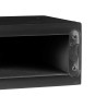 TROIS ÉTAGÈRES MIROIR 15 30 45 CM NOIR