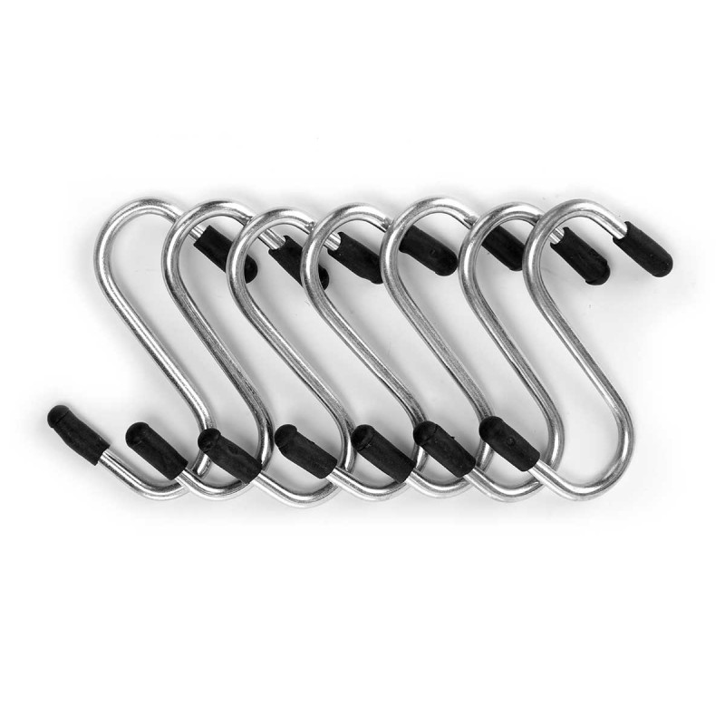 SET 7 GANCI MINI IN METALLO