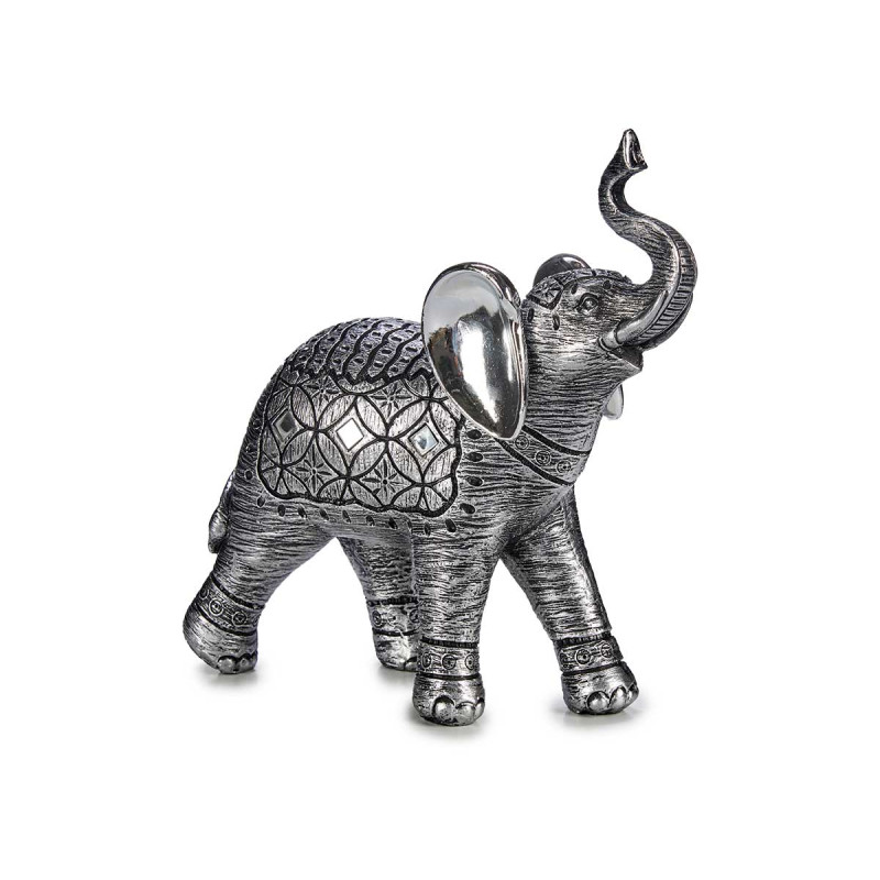 ELEFANTE RESINA GRANDE PLATA