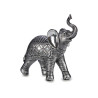 DARK SILVER RESIN BIG ELEPHANT