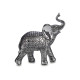 DARK SILVER RESIN BIG ELEPHANT