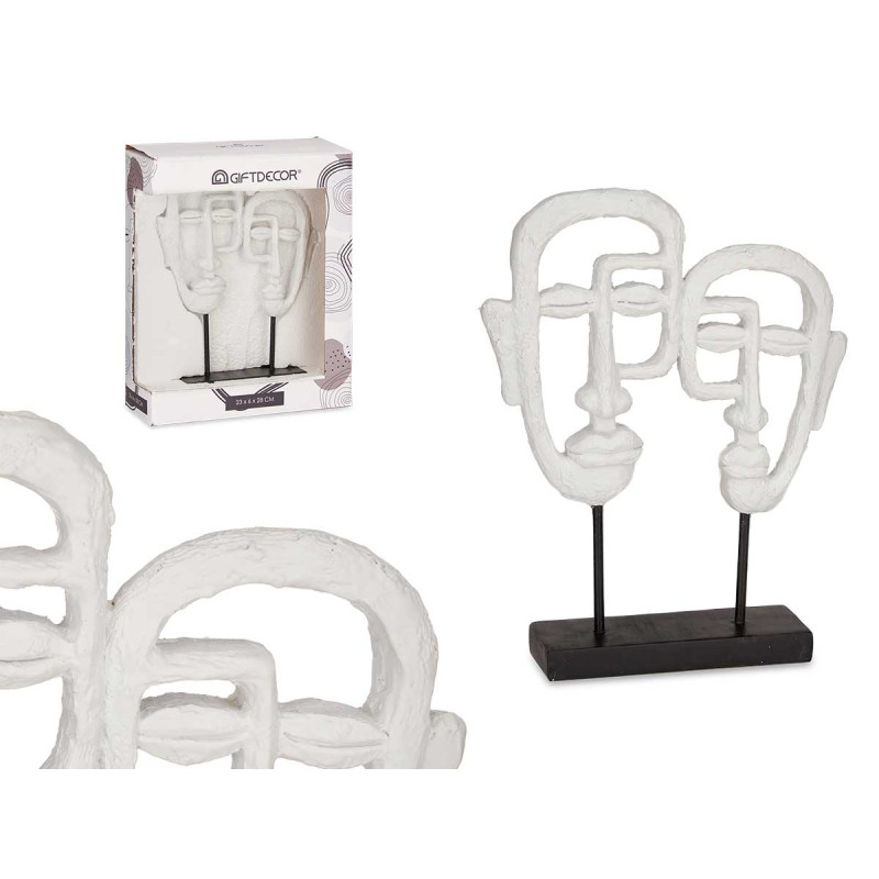 DOUBLE VISAGE AVEC BASE BLANCHE
