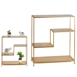 LIBRERIA METALLO GEOMETRIC 85X95CM DORAT