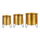 SET 3 MACETEROS GRANDE SOPORTE MINI