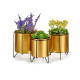 SET 3 MACETEROS GRANDE SOPORTE MINI