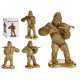 GORILLA VIOLINO DORATO