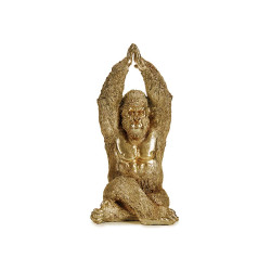 GORILLA YOGA HANDS UP GOLDEN