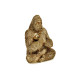 GORILLA YOGA HANDS TOGETHER GOLD
