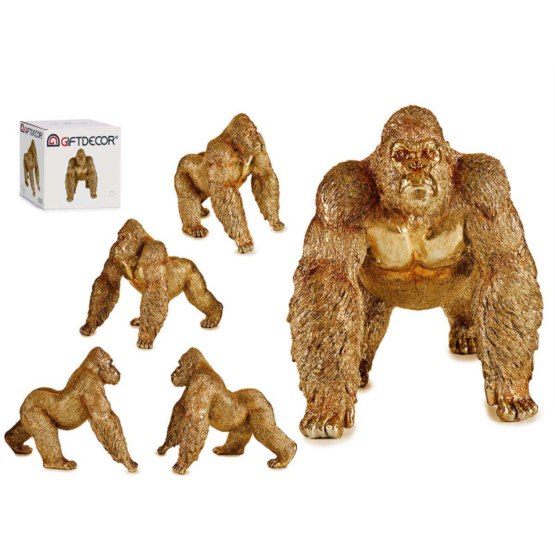 GORILLA CAMMINANDO DORATO MEDIO