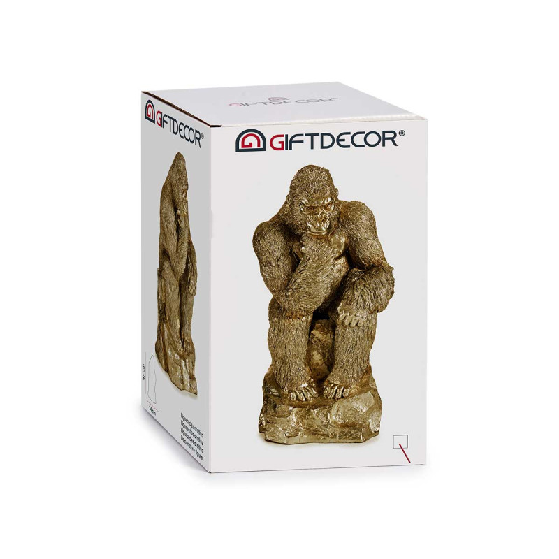 GORILLA PENSATORE DORATO