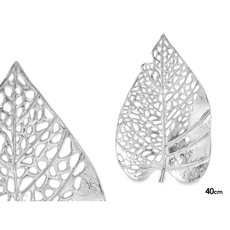 GOLDEN METAL DECORATION LEAF LARGE