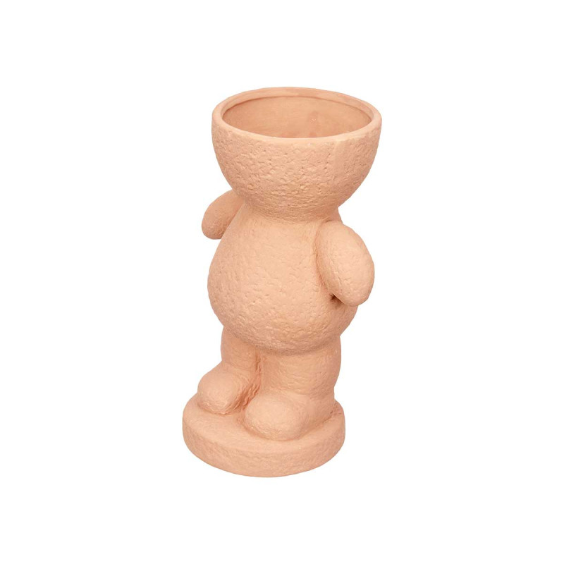 FIGURA HOMBRE JARRON PEQ TEJA